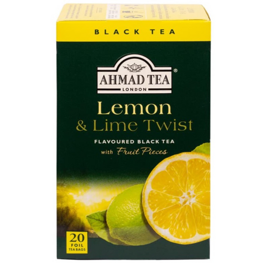 Té negro con limón y lima