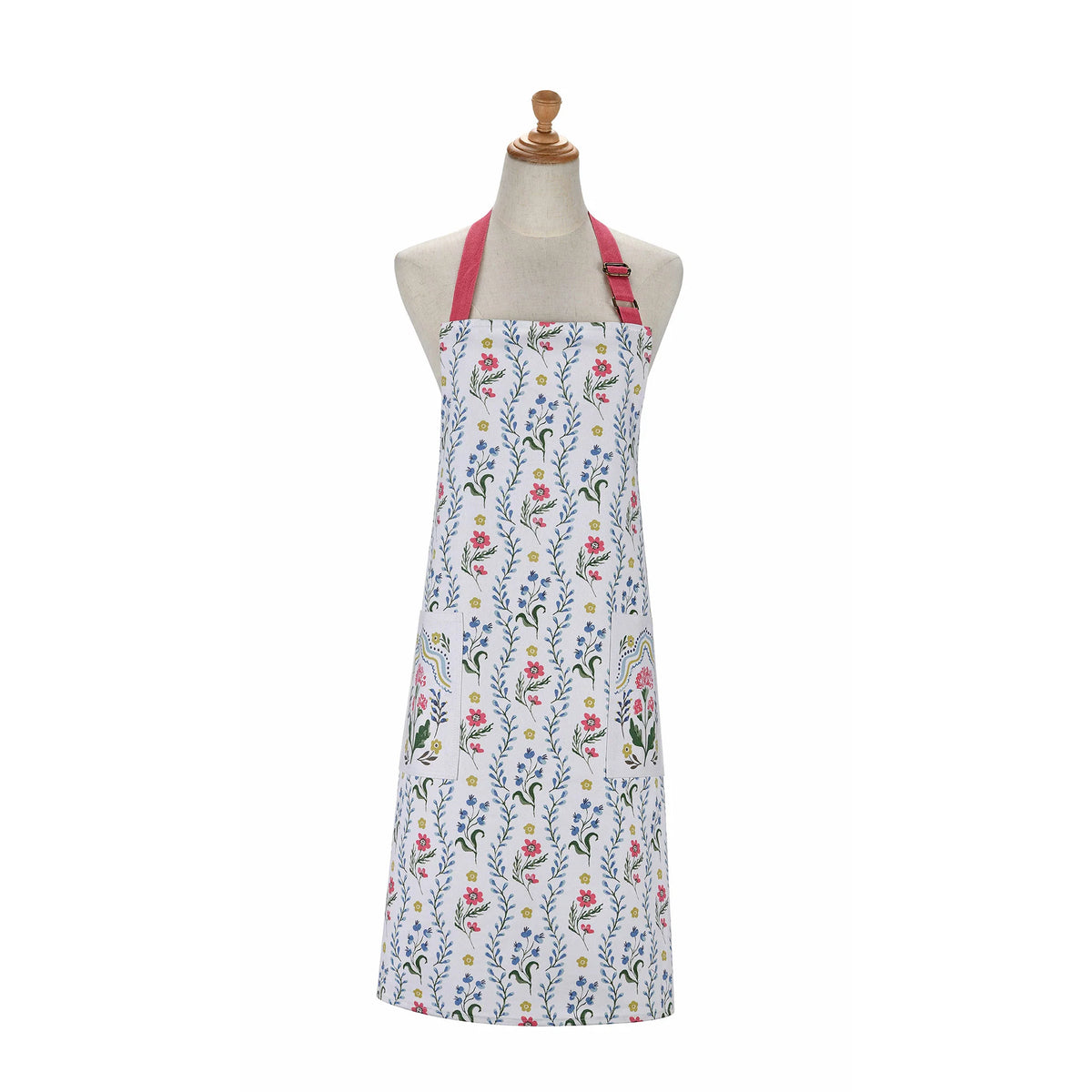 Delantal de algodón Boho Floral