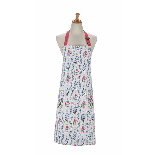 Delantal de algodón Boho Floral