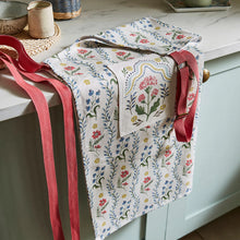 Cargar imagen en el visor de la galería, Delantal de algodón Boho Floral