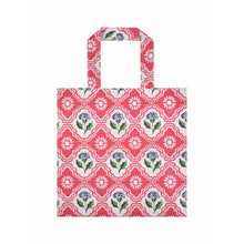 Cargar imagen en el visor de la galería, Bolsa plastificada pequeña diseño "Boho Flowers"