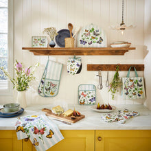 Cargar imagen en el visor de la galería, Trapo de cocina de algodón "Butterfly Grove"