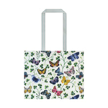 Cargar imagen en el visor de la galería, Bolsa de algodón con asas largas "Butterfly Grove"