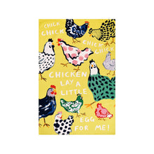 Cargar imagen en el visor de la galería, Trapo de cocina de algodón "Chick Chicken"