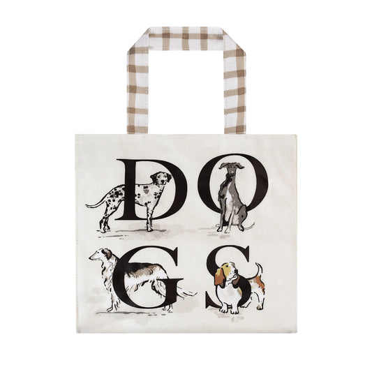 Bolsa Shopper PVC Pequeña "Country Dogs"