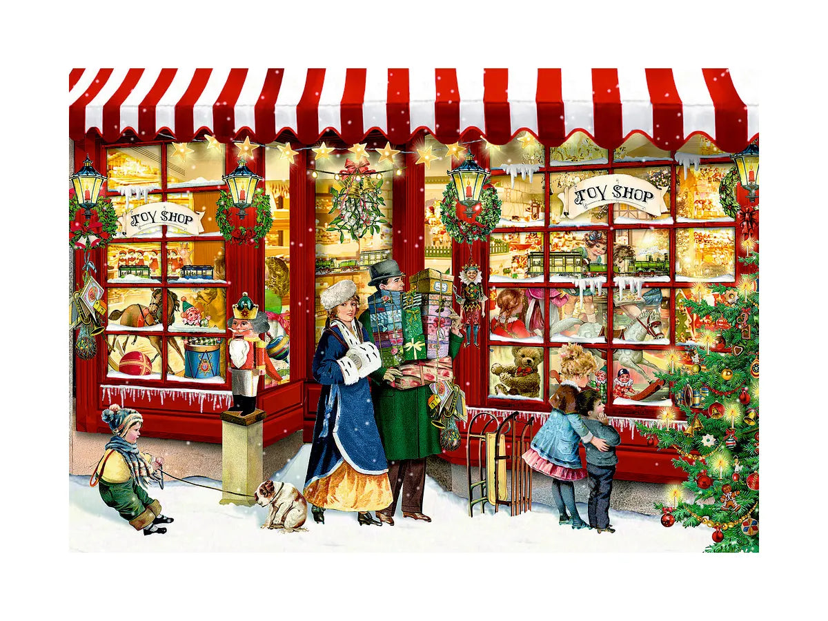 Tarjeta postal y calendarios de Adviento ¡La Magia de la Navidad en tu Buzón!