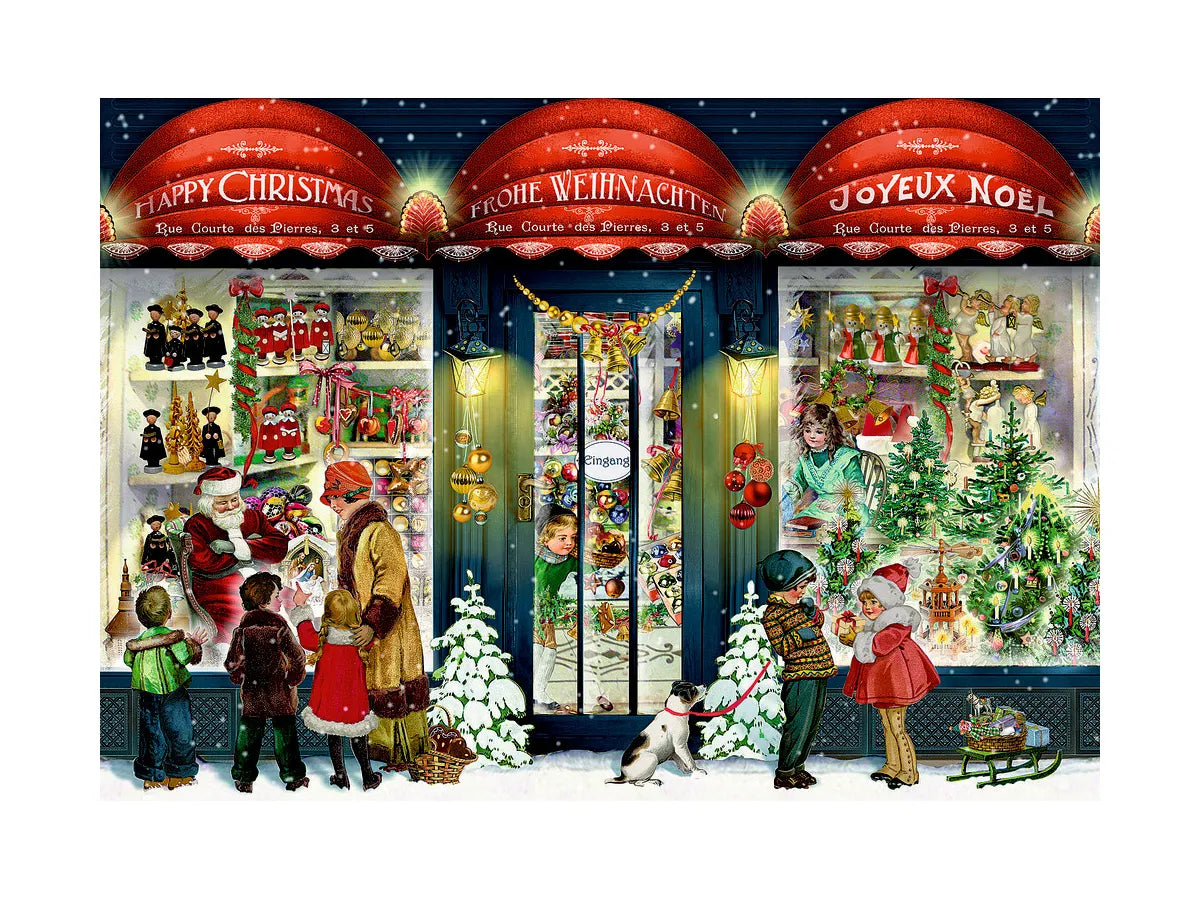 Tarjeta postal y calendarios de Adviento ¡La Magia de la Navidad en tu Buzón!