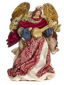 Ángeles para la copa del árbol o decorativos