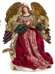 Ángeles para la copa del árbol o decorativos