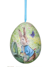 Cargar imagen en el visor de la galería, Huevos metálicos para colgar Peter Rabbit