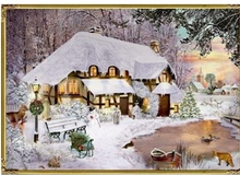 Cargar imagen en el visor de la galería, Tarjeta postal y Calendario de Adviento  ¡Cuatro Días de Magia Nostálgica!