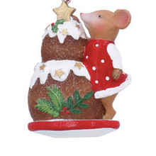 Cargar imagen en el visor de la galería, Adornos navideños con forma de ratoncitos