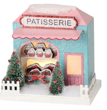 Cargar imagen en el visor de la galería, Tiendas Navideñas &quot;Dulce Pueblo Francés - Panadería &amp; Pastelería&quot; ( 22x22.85cm)