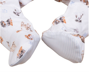 Pijama de bebé diseño cachorros