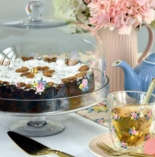 Soporte para tartas de cristal