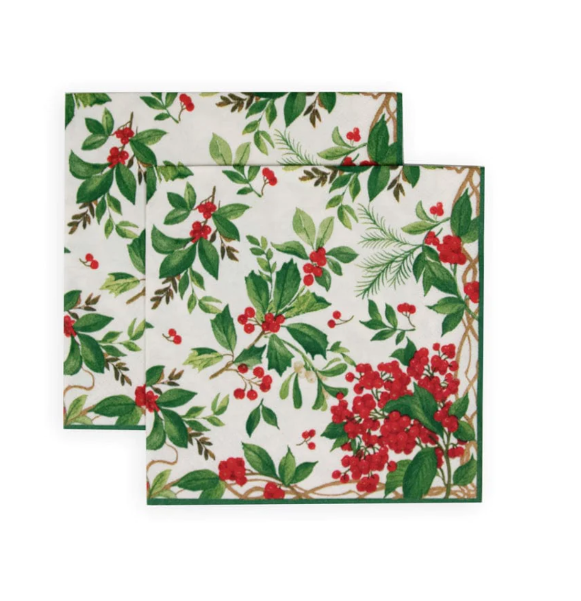 Servilletas almuerzo de papel diseño Holly Chintz