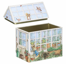 Cargar imagen en el visor de la galería, Caja en forma de invernadero de Peter Rabbit