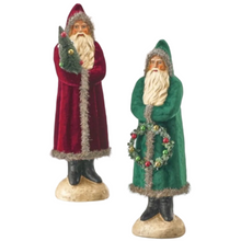 Cargar imagen en el visor de la galería, Figuras Vintage de Santa (43cm)