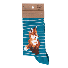 Cargar imagen en el visor de la galería, Calcetines diseño zorro (35-38)