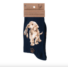 Cargar imagen en el visor de la galería, Calcetines diseño labrador (35-38)
