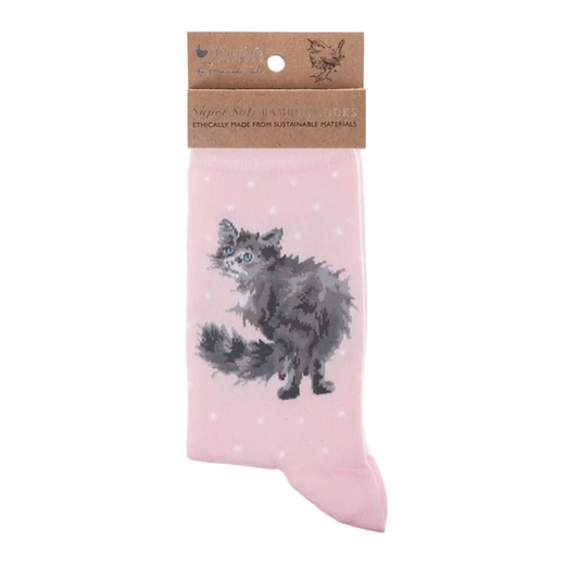 Calcetines diseño gato (35-38) (Copia)