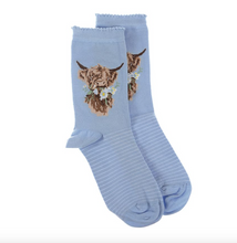 Cargar imagen en el visor de la galería, Calcetines diseño vaca (35-38)