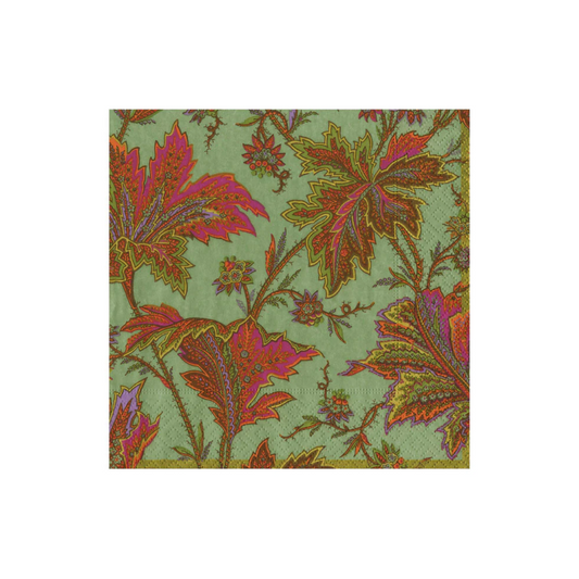 Servilletas cocktail Paisley Leaves