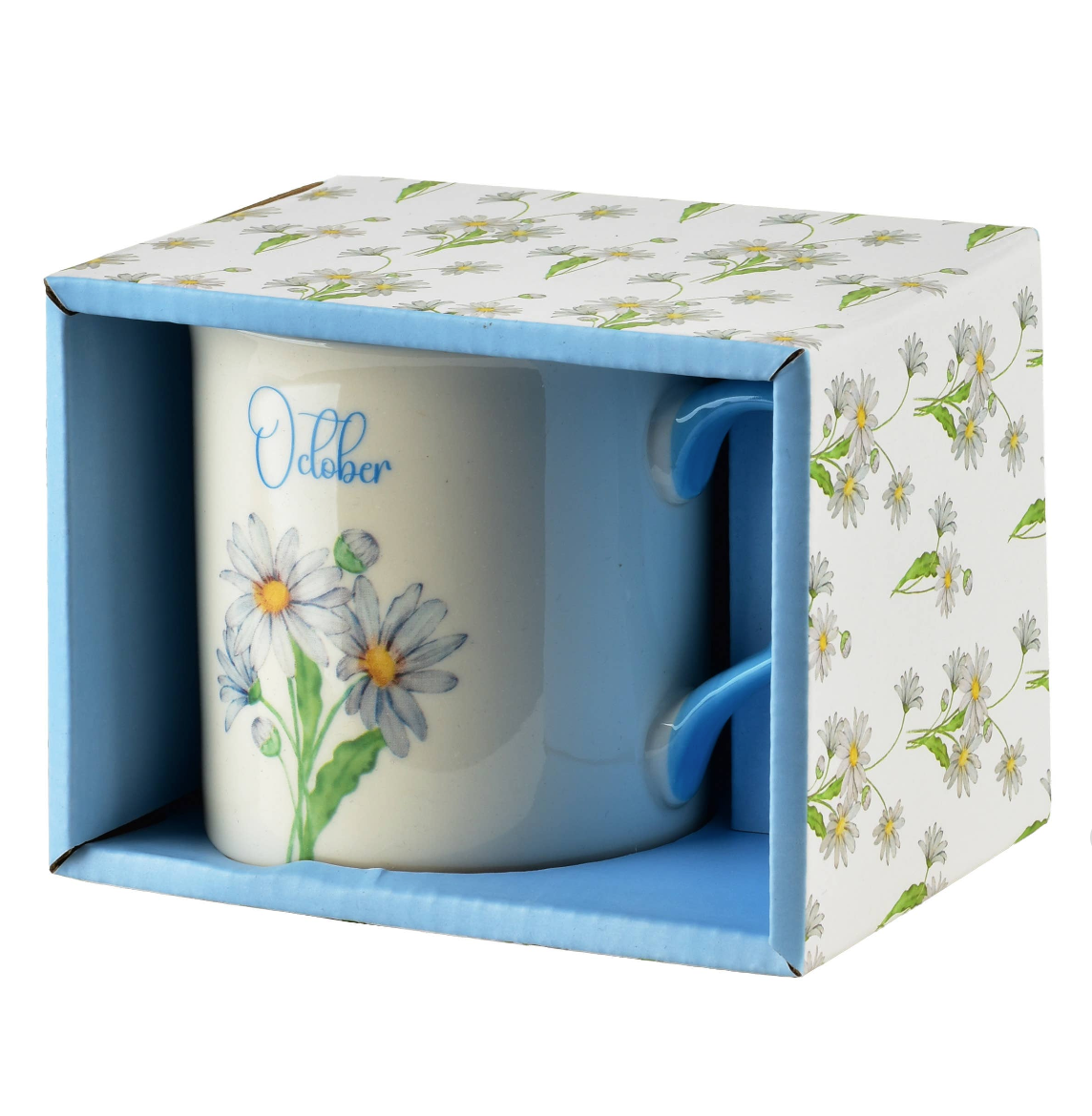 Taza de porcelana mes de Octubre