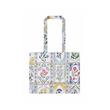 Cargar imagen en el visor de la galería, Bolsa mediana plastificada diseño "Boho Flowers"