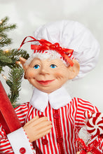 Cargar imagen en el visor de la galería, Adornos de figuras de elfos de caramelo