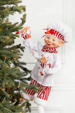 Cargar imagen en el visor de la galería, Adornos de figuras de elfos de caramelo