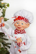 Cargar imagen en el visor de la galería, Adornos de figuras de elfos de caramelo