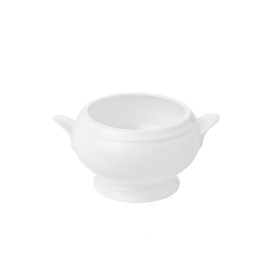 Cazuela blanca mediana