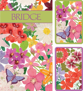 Set de bridge "Halsted flora"