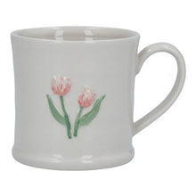Cargar imagen en el visor de la galería, Mini mug de cerámica diseño tulipanes