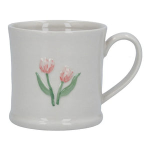 Mini mug de cerámica diseño tulipanes