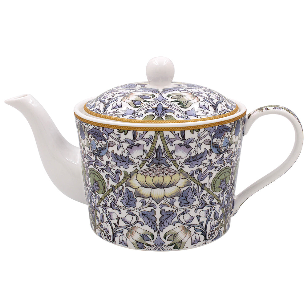 Tetera de William Morris diseño Lodden