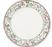 Cargar imagen en el visor de la galería, Plato de almuerzo diseño flores de invierno