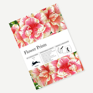 Libro de papel para regalo diseño flores