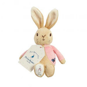 Peluche sonajero Peter Rabbit rosa