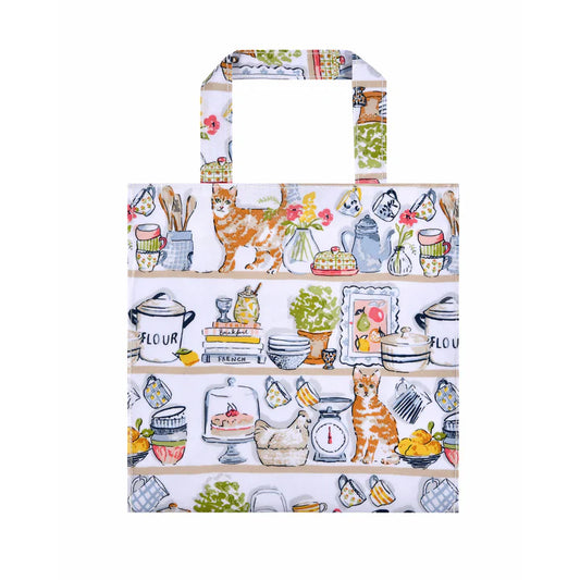 Bolsa plastificada pequeña diseño "Pantry Cats"