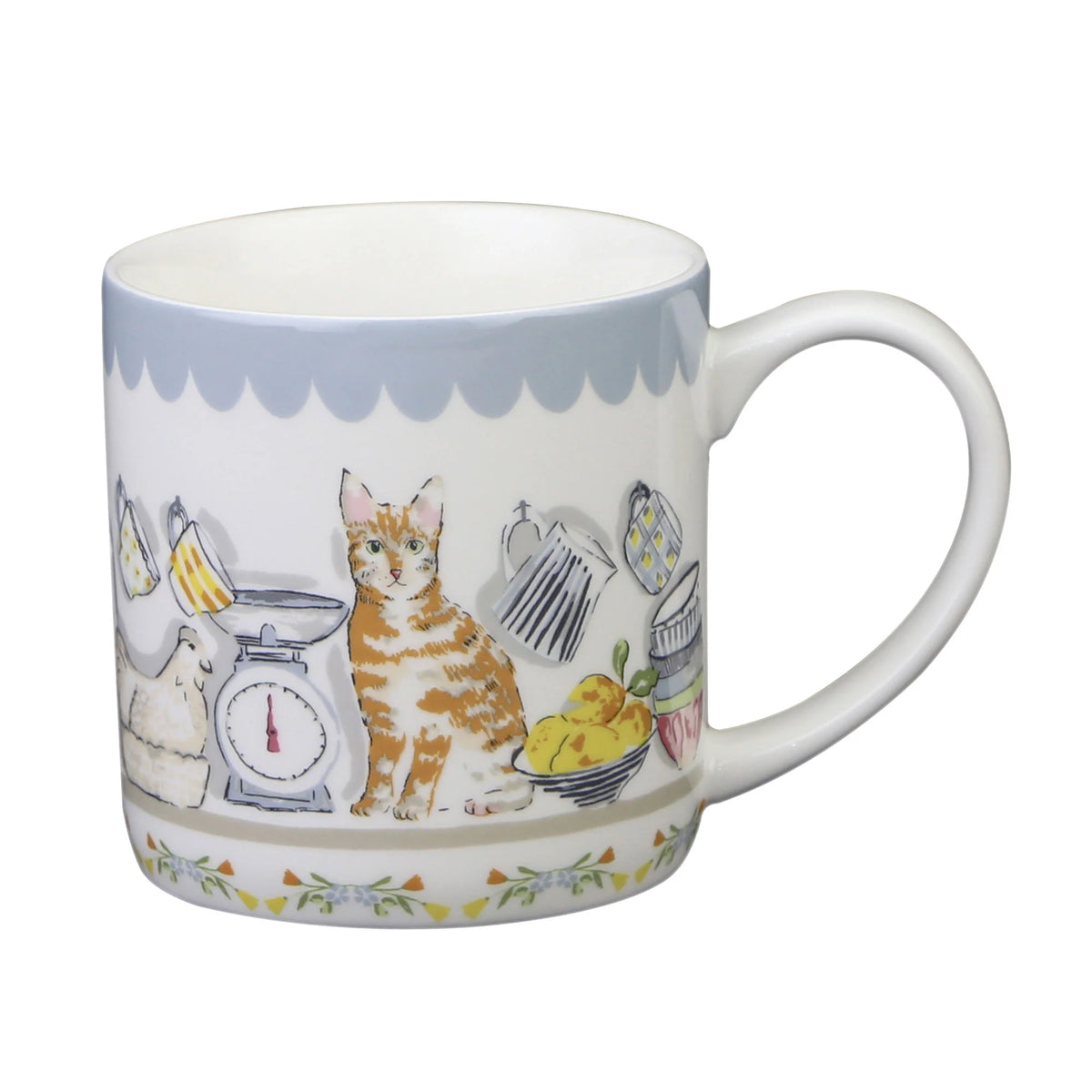Taza de porcelana "Pantry Cats"