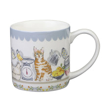 Cargar imagen en el visor de la galería, Taza de porcelana "Pantry Cats"