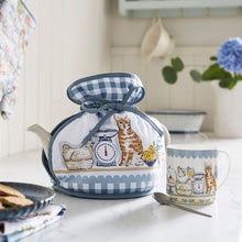 Cargar imagen en el visor de la galería, Taza de porcelana "Pantry Cats"