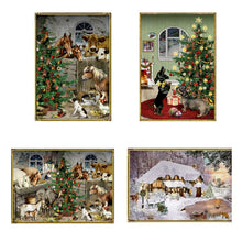 Cargar imagen en el visor de la galería, Tarjeta postal y Calendario de Adviento  ¡Cuatro Días de Magia Nostálgica!