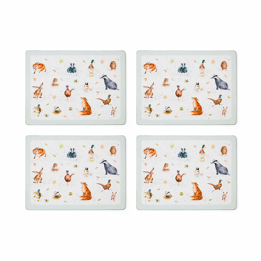 Vajilla animales Wrendale Design