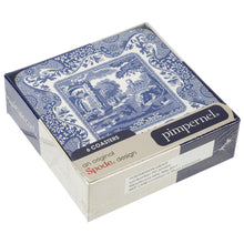 Cargar imagen en el visor de la galería, Set de seis posavasos de azulejos diseño Blue Italian