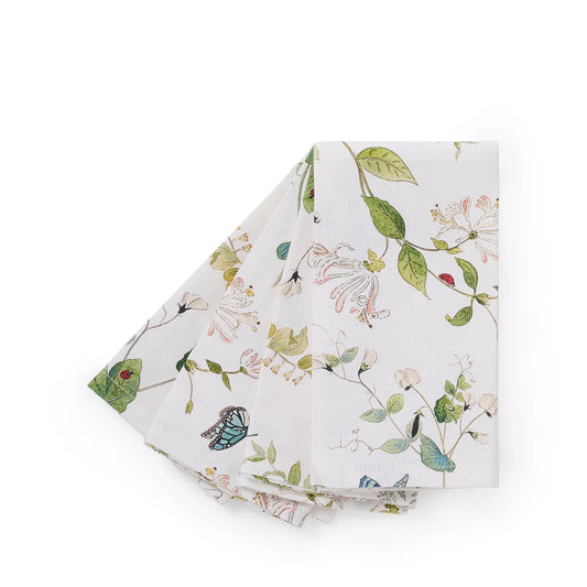 Set de servilletas diseño flores silvestres