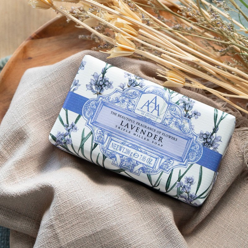 Pastilla de jabón de lavanda 200g