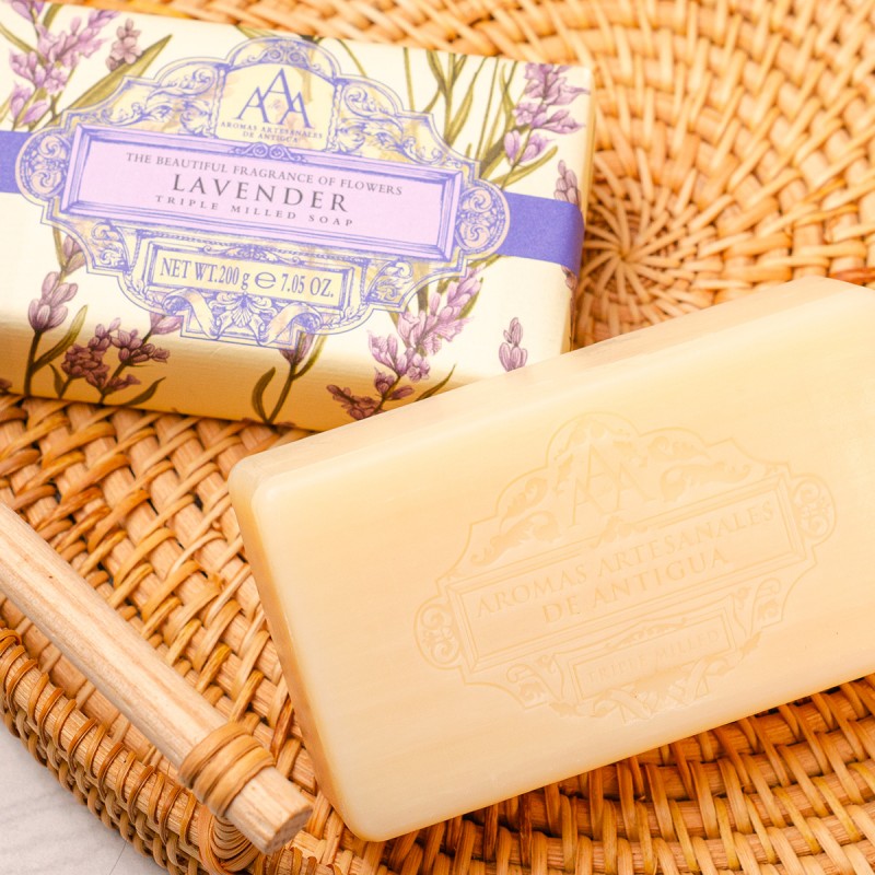 Pastilla de jabón de lavanda 200g